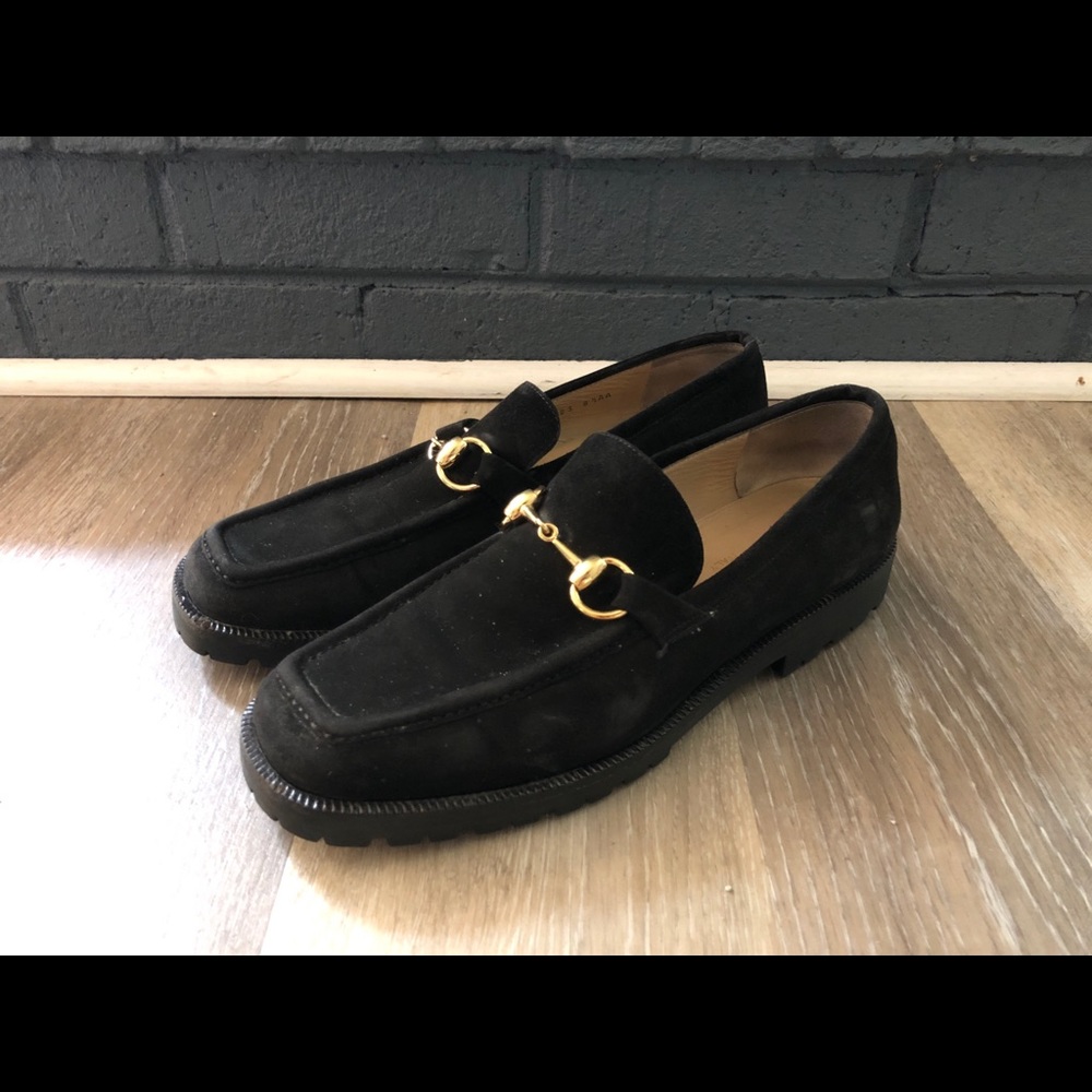 Black Gucci Loafers